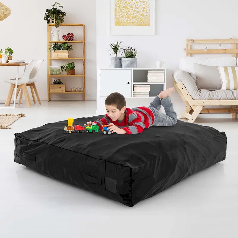 Materassino sensoriale per crash pad in schiuma blu/nero, 1 persona