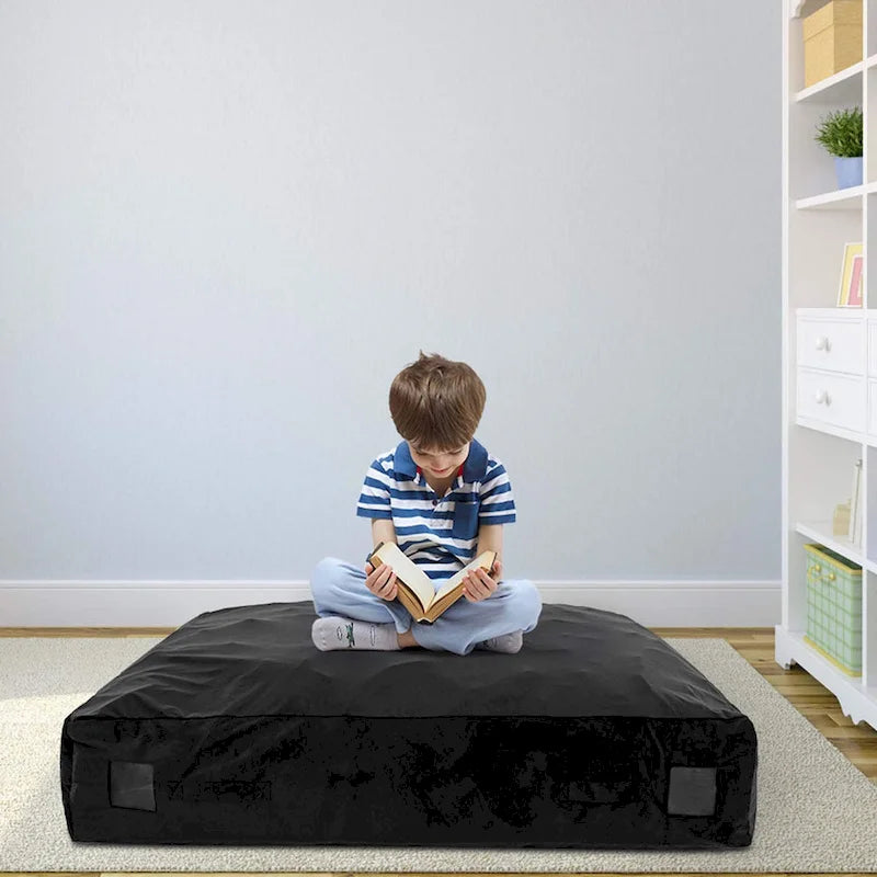 Materassino sensoriale per crash pad in schiuma blu/nero, 1 persona