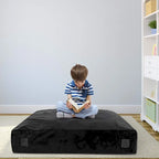 Materassino sensoriale per crash pad in schiuma blu/nero, 1 persona