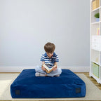 Materassino sensoriale per crash pad in schiuma blu/nero, 1 persona