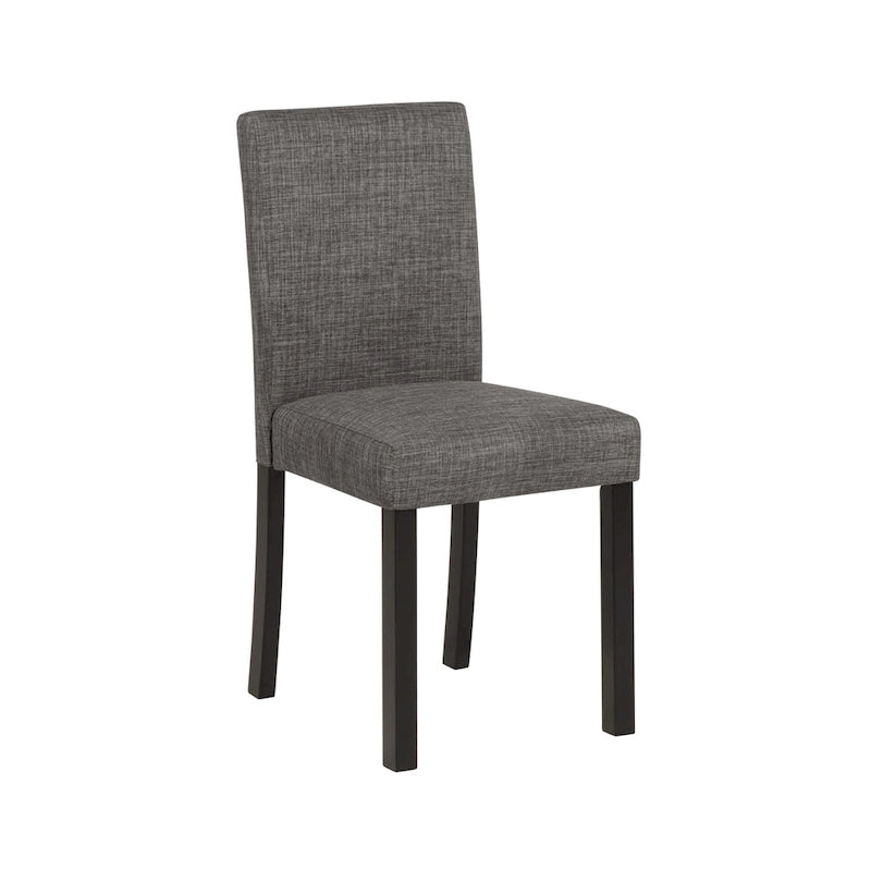 Set da pranzo moderno imbottito beige, 6 posti (1 tavolo + 4 sedie + 1 panca)