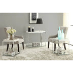 Console con ripiano e vassoi reversibili - Nero / Bianco / Bamboo