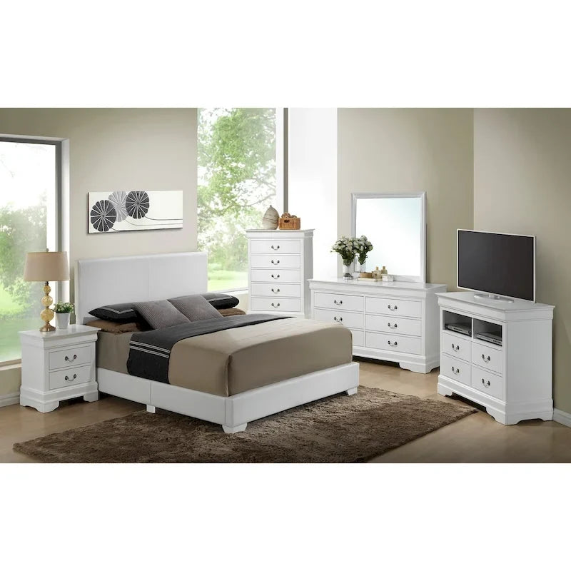 Letto matrimoniale con pannello rivestito in tessuto color cappuccino/marrone chiaro/nero/grigio chiaro/bianco – Stile casual, 2 posti letto