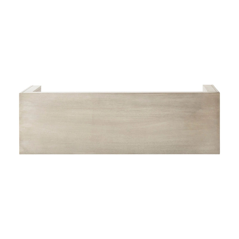 Panca rustica in legno di acacia nero/rovere grigio chiaro – 2 posti