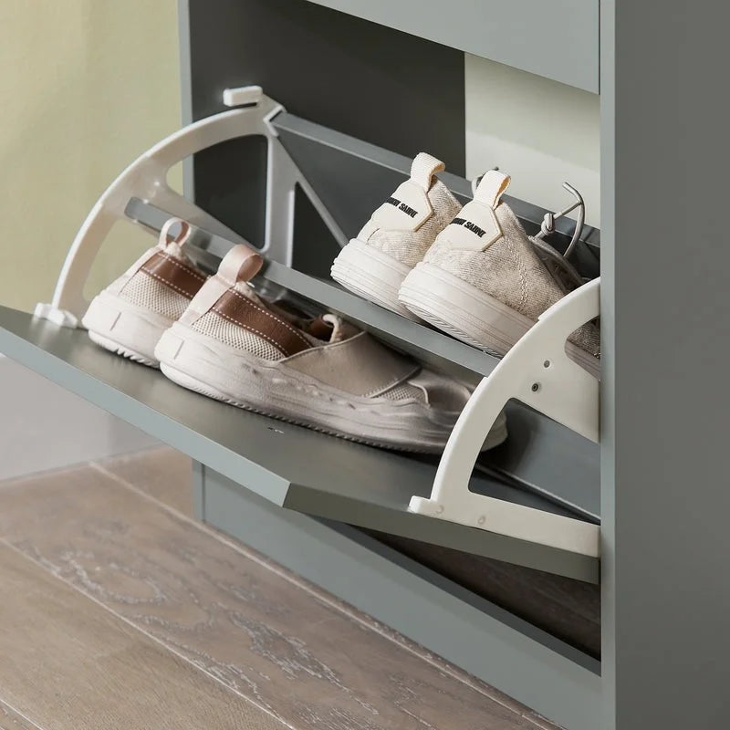 SoBuy FSR94-W, Scarpiera con 3 Cassetti Mobile Scarpiera Mobiletto Scarpe Organizer