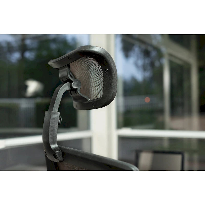 Sedia da Ufficio Girevole Ergonomica Marrone con Schienale Alto e Poggiatesta e Braccioli Regolabili, 1 Persona, Altezza Massima 132 cm