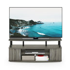 Mobile TV con ripiani aperti per TV fino a 55" – Colori multipli, assemblaggio da 2 persone