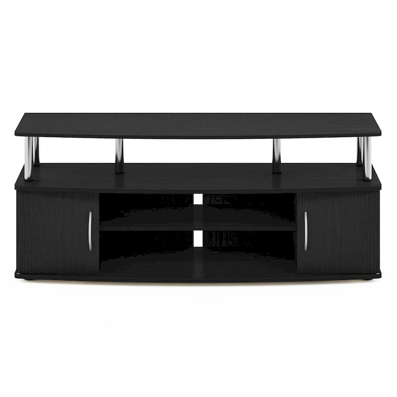 Mobile TV con ripiani aperti per TV fino a 55" – Colori multipli, assemblaggio da 2 persone