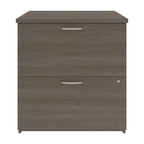 Classificatore laterale a 2 cassetti, 73,5 cm – Grigio Corteccia / Antigua