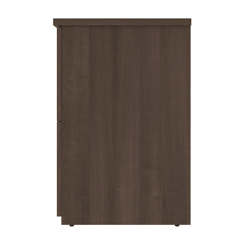 Classificatore laterale a 2 cassetti, 73,5 cm – Grigio Corteccia / Antigua
